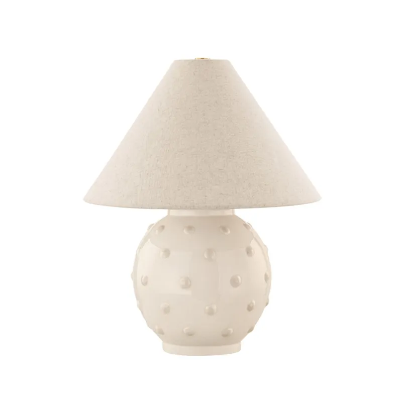 Annabelle 1-Light Table Lamp in Aged Brass by Ariel Okin 15.25W x 18H