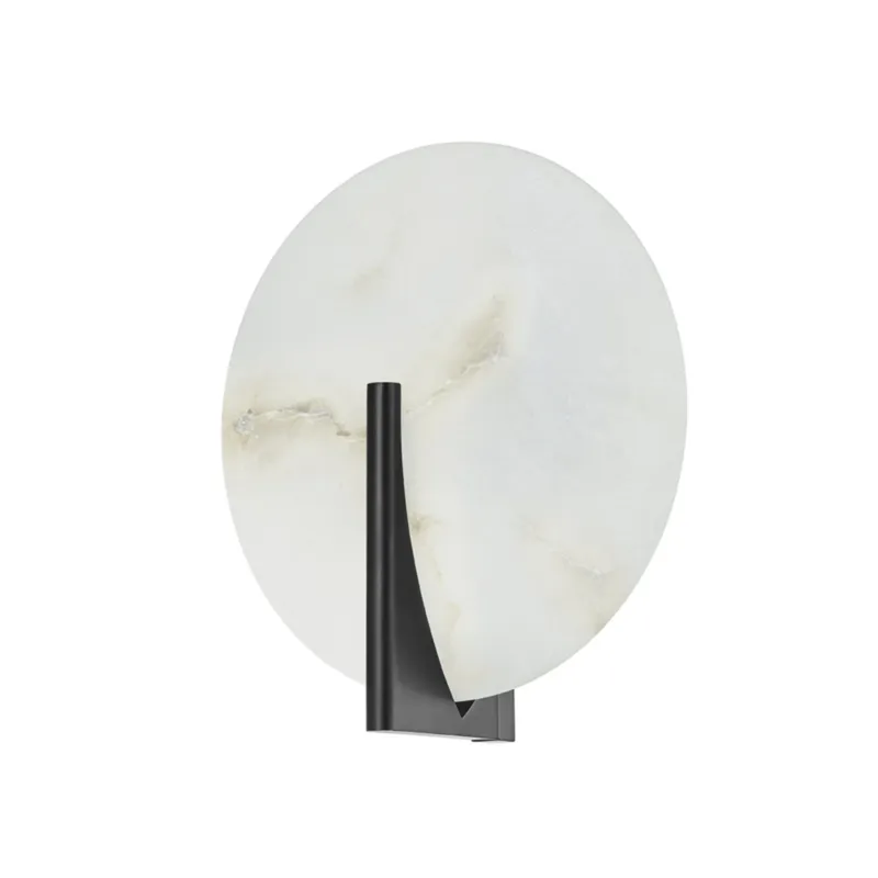 Asteria 1-Light Wall Sconce in Black Brass 9.75W x 10.25H