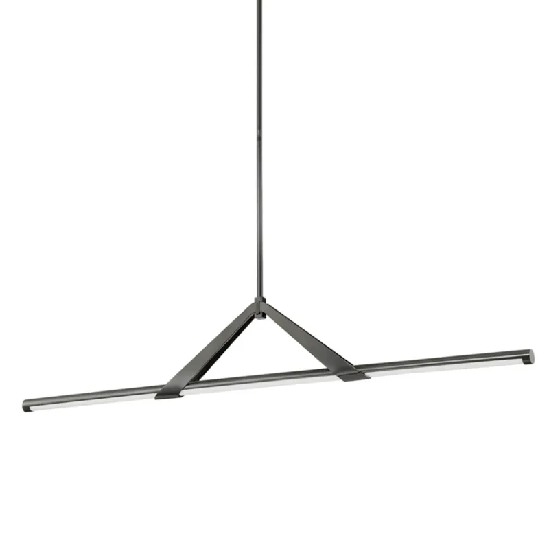 Jonas 1-Light Linear in Black Nickel 60L x 5.5W x 10.5H