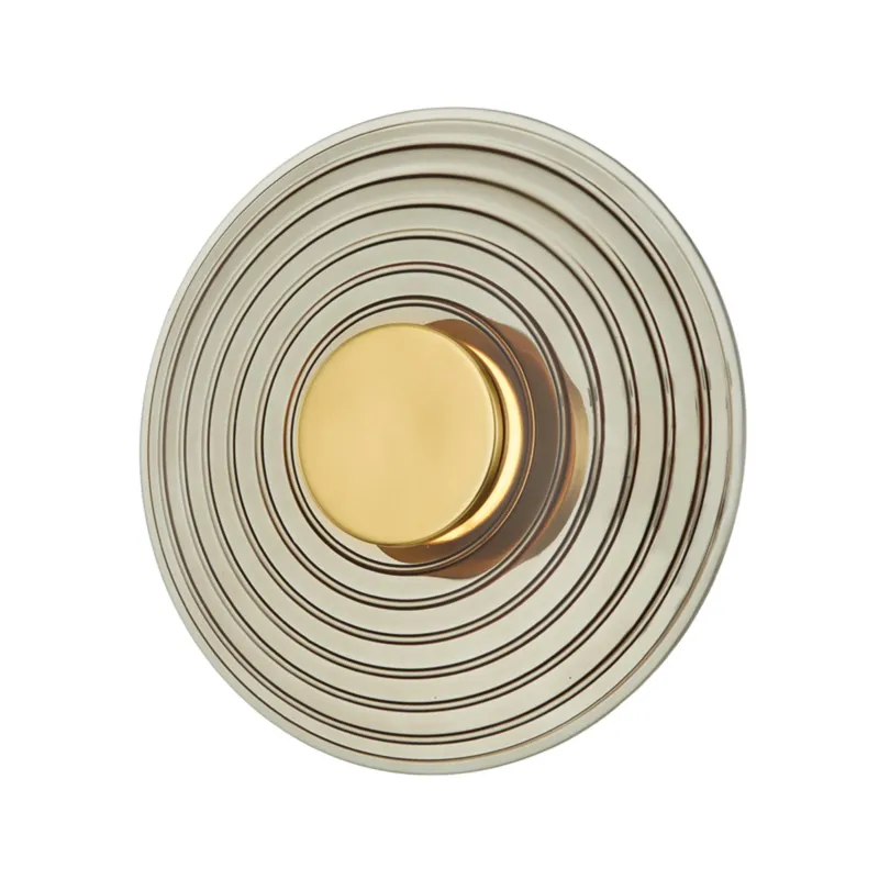 Griston 1-Light Wall Sconce in Aged Brass by Pembrooke & Ives 12W x 12H