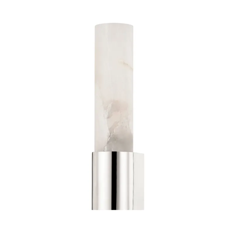 Ellington 1-Light Bath and Vanity in Polished Nickel 3.25W x 14H