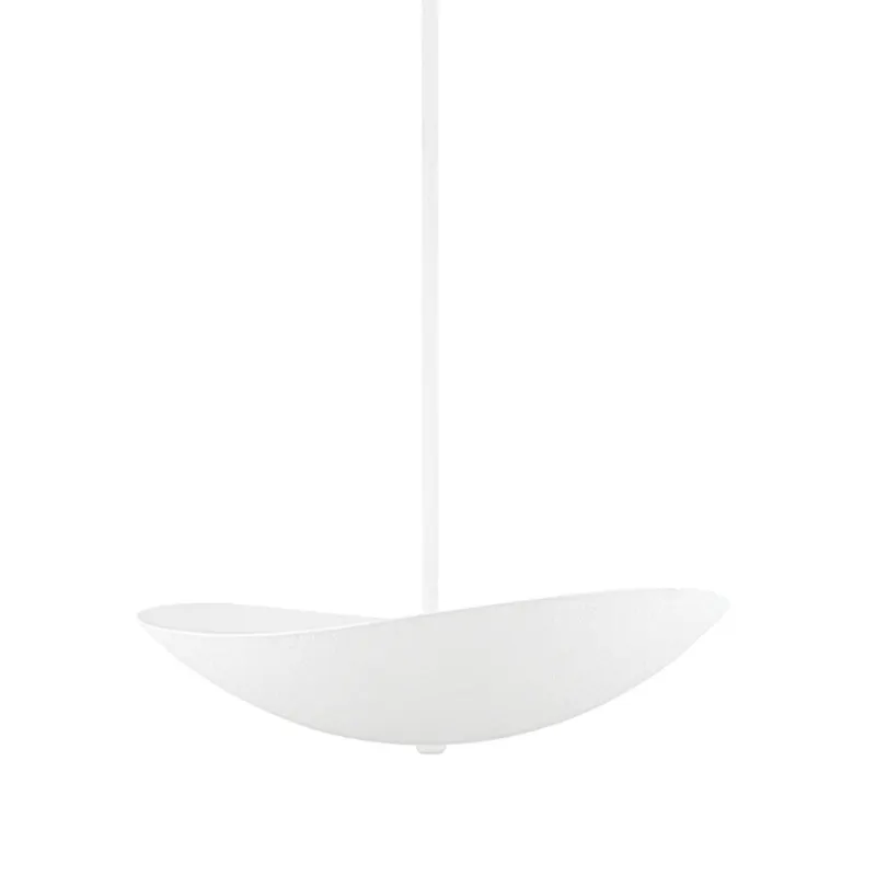 Fabius 6-Light Pendant in White Plaster 24W x 5.25H