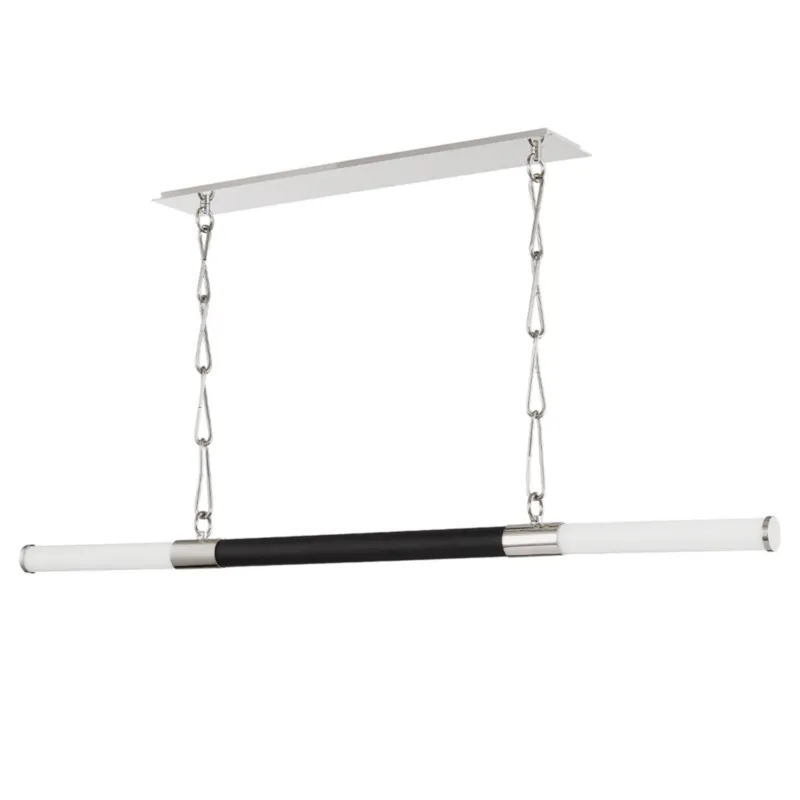 Huntington 2-Light Linear in Polished Nickel 60.25W x 4.25H