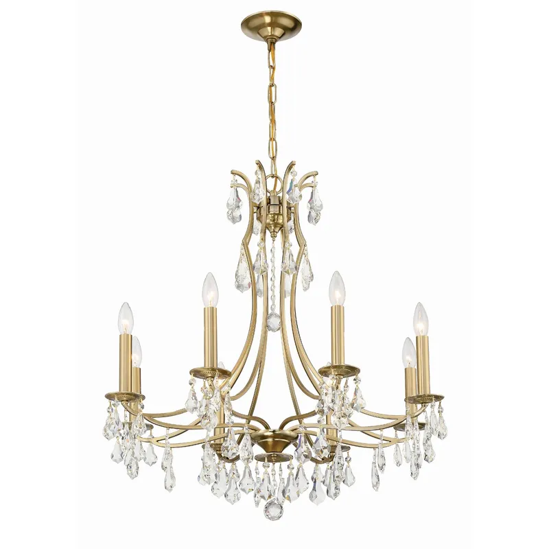 Cedar 28'' Vibrant Gold Chandelier Gold 28"W x 29"H x 28"D