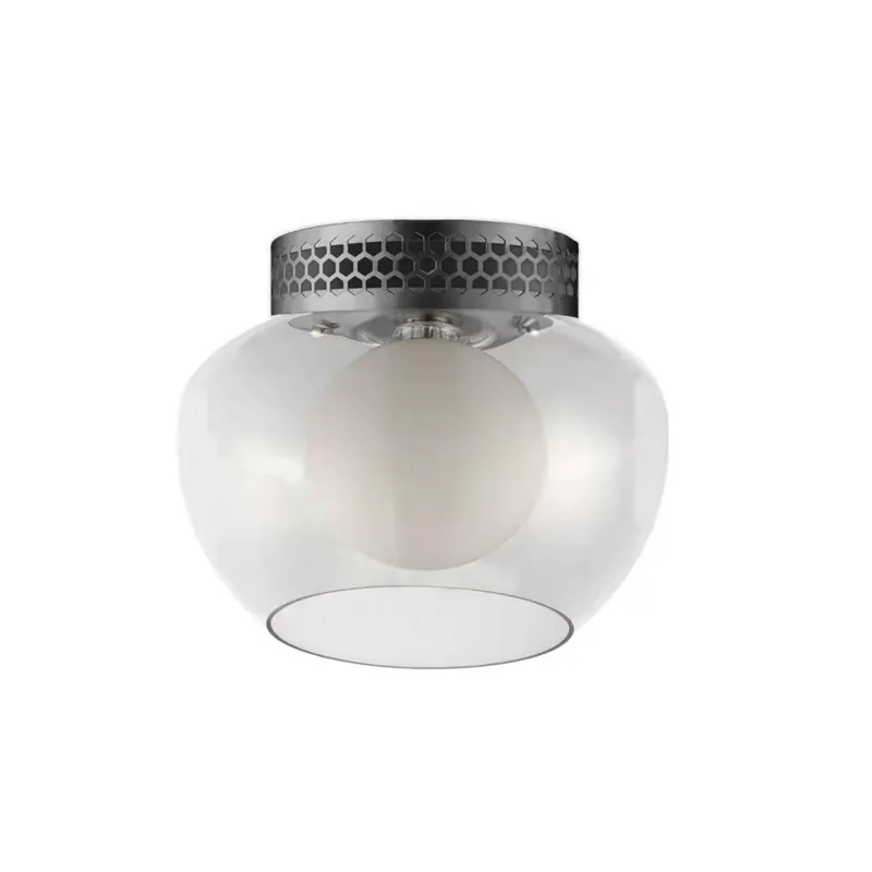 Studio M SM31080CLPC Incognito 8" Surface Mount - Clear/Chrome in Polished Chrome by Mat Sanders