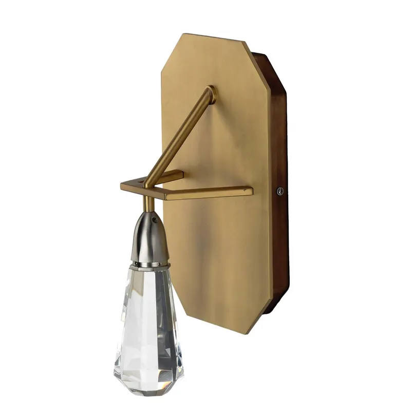 Studio M SM23781BCSNSBR 10 Carat LED Wall Sconce in Satin Nickel / Satin Brass