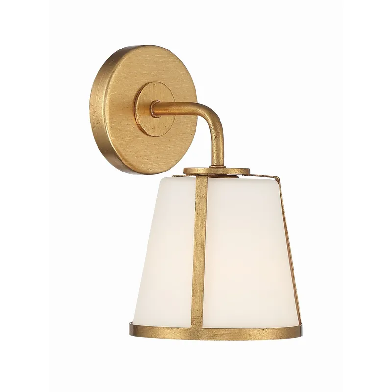 Fulton 6.25'' Antique Gold Sconce Gold 6.25"W x 10.25"H x 7.25"D