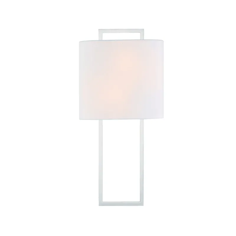Fremont 10'' Polished Nickel Sconce Silver 10"W x 21"H x 4"D