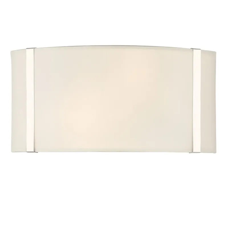 Fulton 13'' Polished Nickel Sconce Silver 13"W x 6.25"H x 4"D