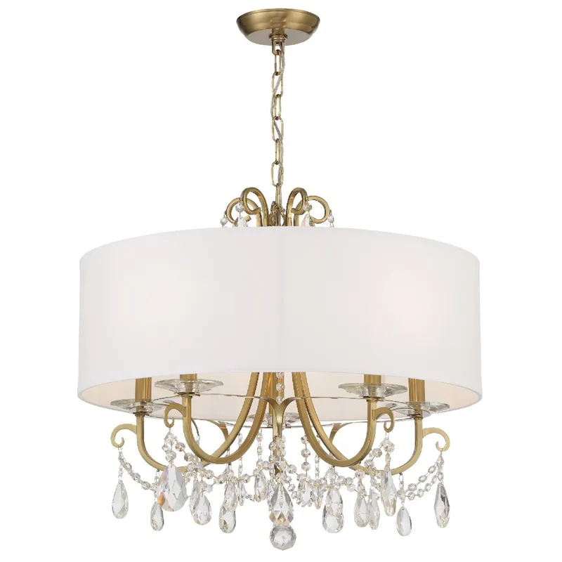 Othello 24'' Vibrant Gold Chandelier Gold 24"W x 21"H x 24"D