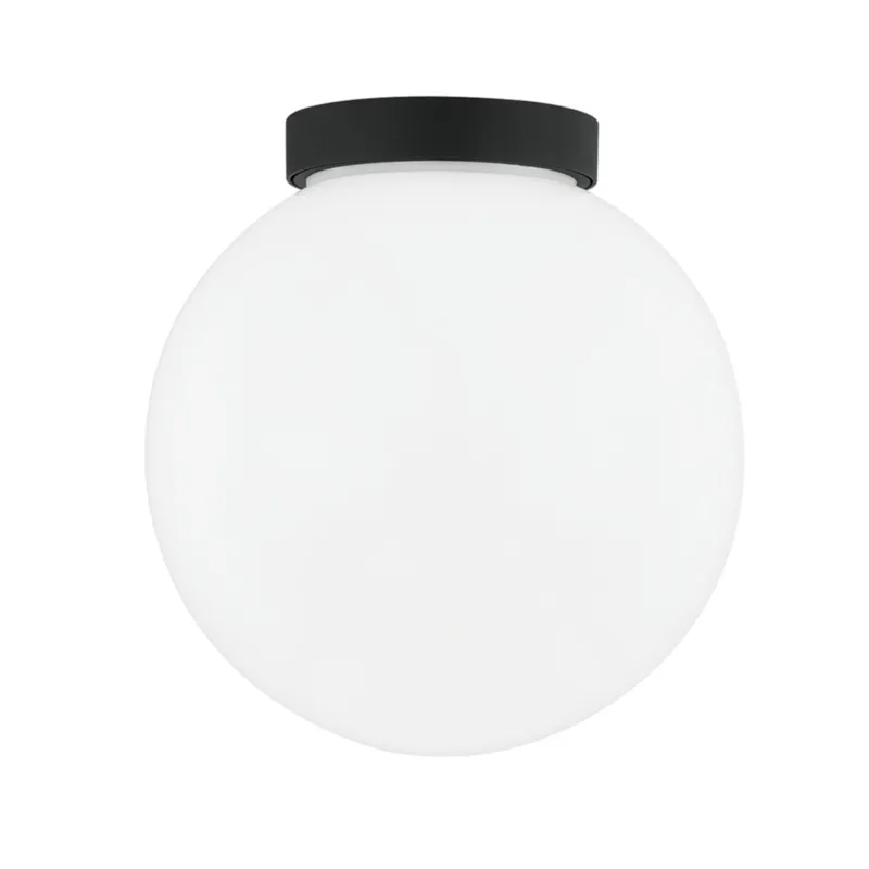 Ansel 1-Light Exterior Wall Sconce in Texture Black 10W x 10H