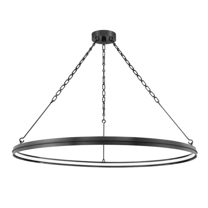 Rosendale 1-Light Chandelier in Old Bronze 42W x 2.25H