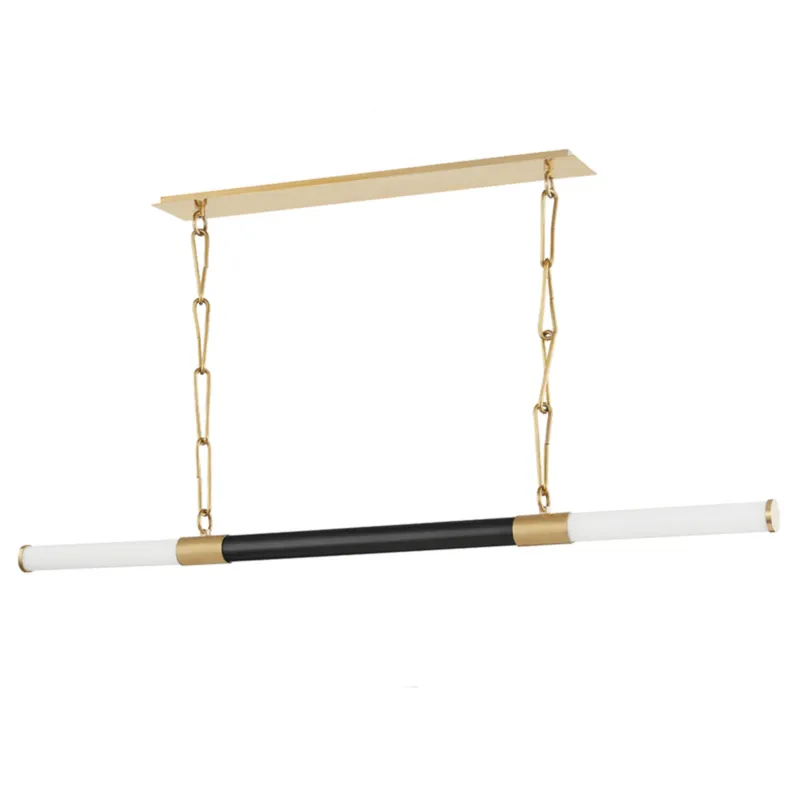 Huntington 2-Light Linear in Aged Brass/Old Bronze 60.25W x 3.75H