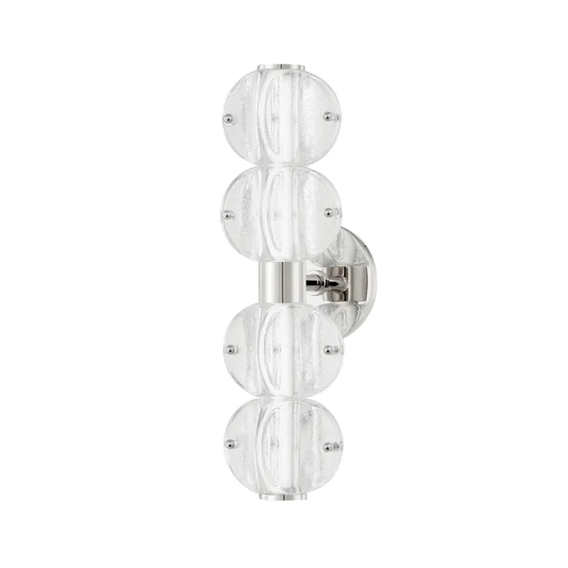 Lindley 4-Light Bath and Vanity in Polished Nickel 4.75W x 16H