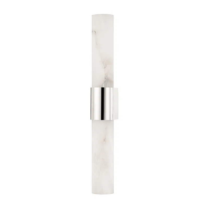 Ellington 2-Light Bath and Vanity in Polished Nickel 3.25W x 24H