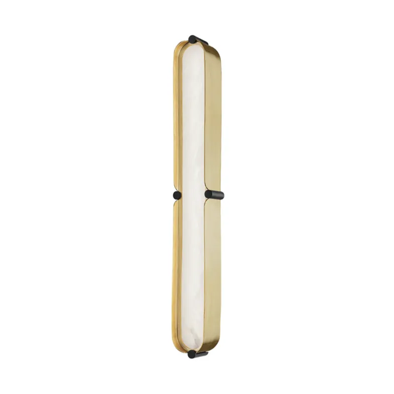 Tribeca 0-Light Bath and Vanity in Aged Brass 3.25W x 23.75H