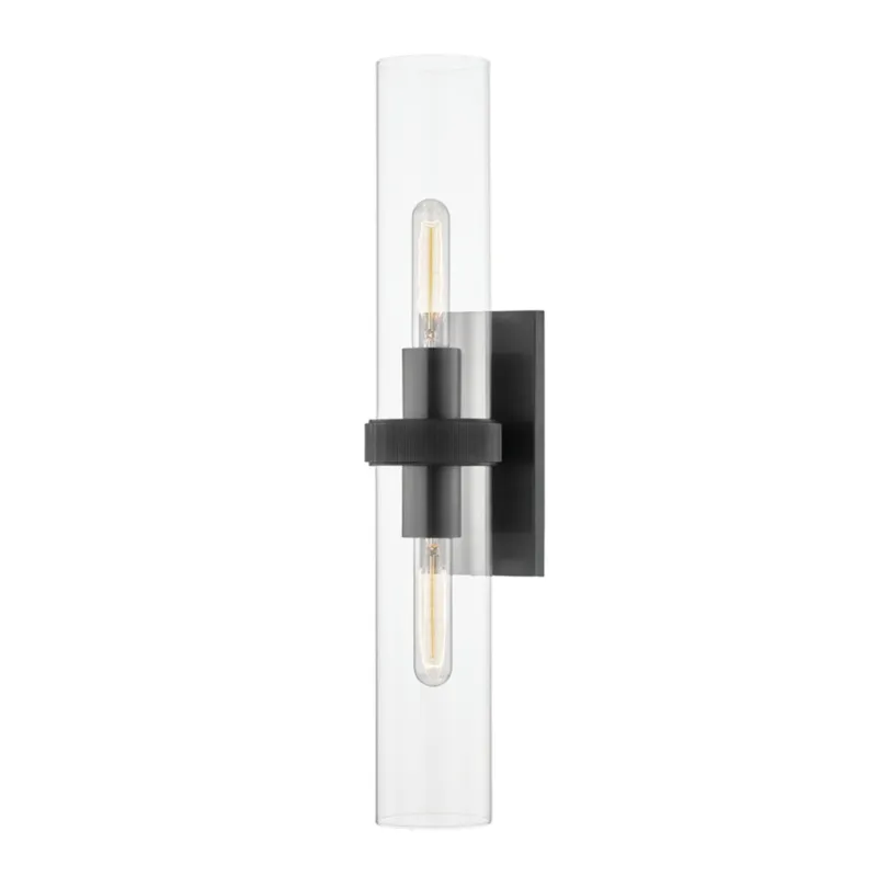Briggs 2-Light Wall Sconce in Old Bronze 4.5W x 23H