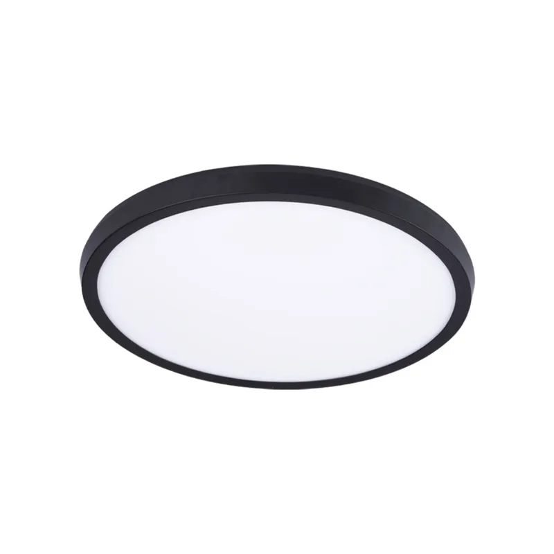 Modern Forms FM-4215-BK 3000K 26.18 Watt Argo LED Round Flush Mount in Black