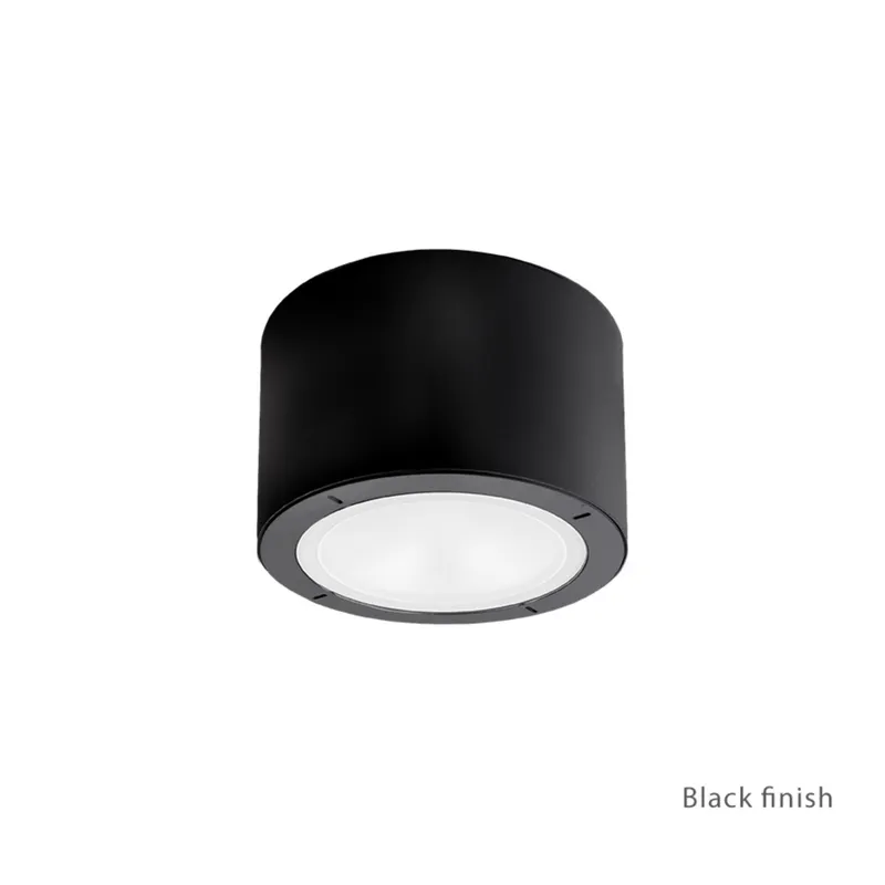 Modern Forms FM-W9100-BK 3000K 16.5 Watt Vessel LED Flush Mount in Black