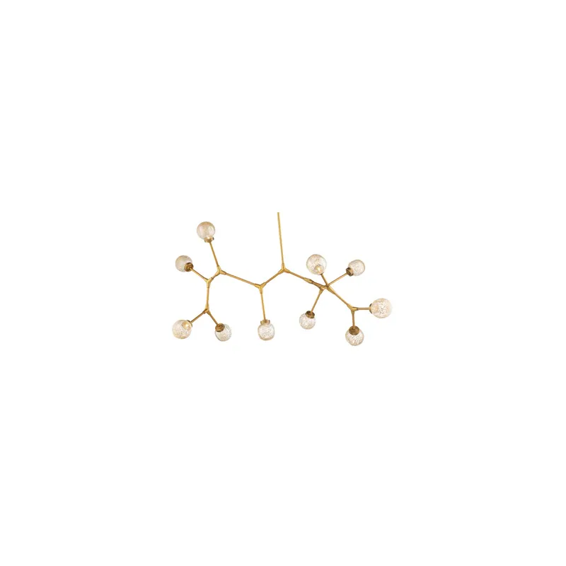 Modern Forms PD-53751-AB 3000K 19 Watt Catalyst LED Pendant in Aged Brass