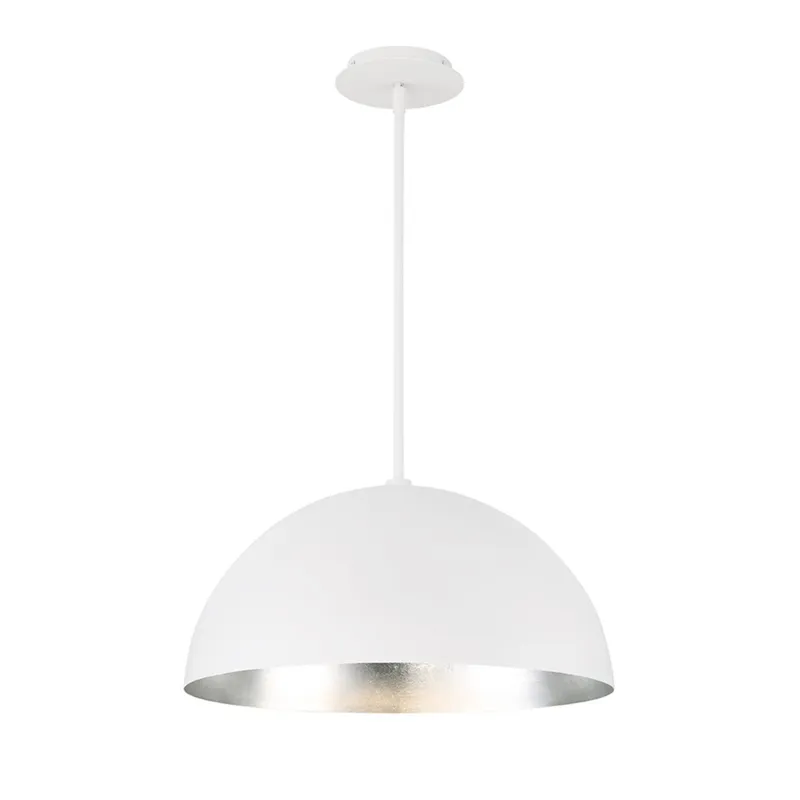 Modern Forms PD-55718-SL 3000K 21 Watt Yolo LED Pendant in Silver Leaf
