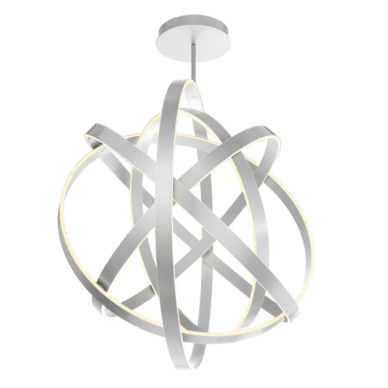 Modern Forms PD-61760-TT 3500K 300 Watt Kinetic LED Chandelier in Titanium