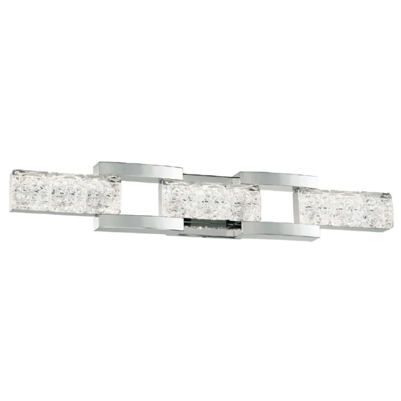 Modern Forms WS-13630-PN 3500K 28 Watt Sofia LED Bathroom Vanity & Wall Light in Polished Nickel