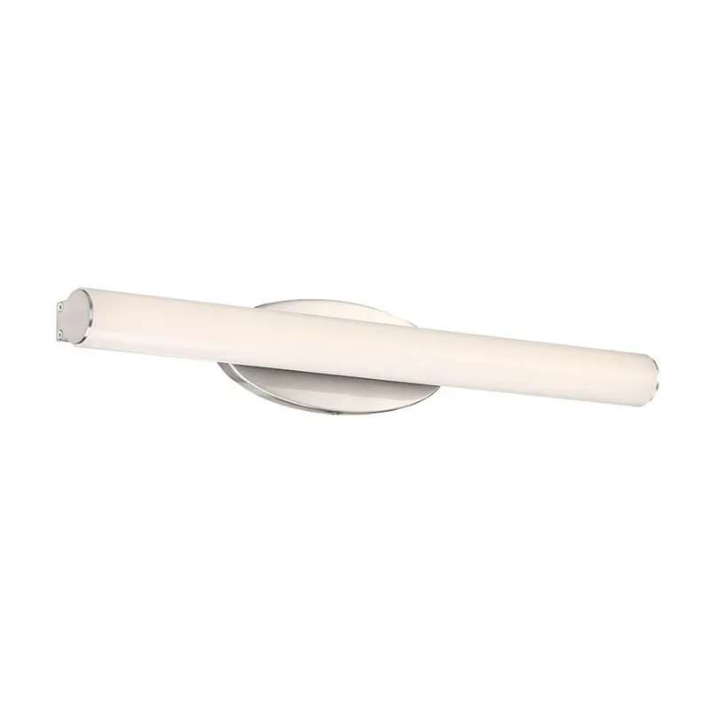 Modern Forms WS-14818-BN 3000K 15.5 Watt Mini Loft LED Bathroom Vanity & Wall Light in Brushed Nickel