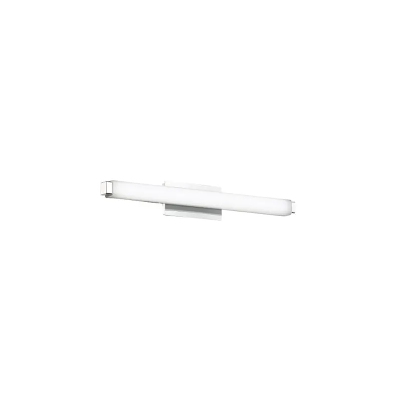 Modern Forms WS-21718-30-CH 3000K 15.5 Watt Mini Vogue LED Bathroom Vanity & Wall Light in Chrome