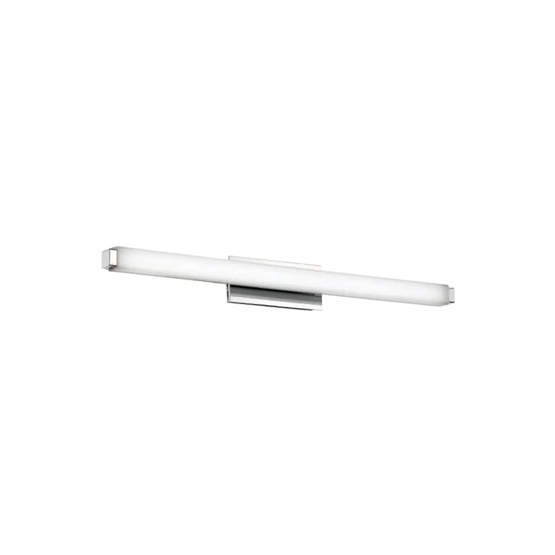 Modern Forms WS-21724-30-CH 3000K 20.5 Watt Mini Vogue LED Bathroom Vanity & Wall Light in Chrome