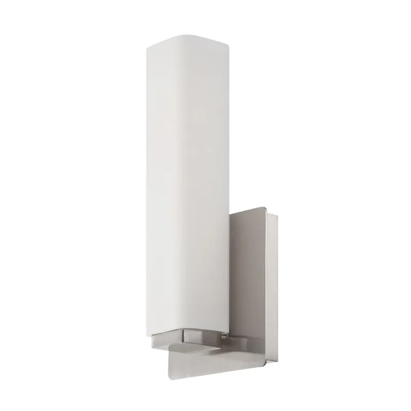 Modern Forms WS-3111-BN 3000K 17 Watt Vogue LED Bathroom Vanity & Wall Light in Brushed Nickel