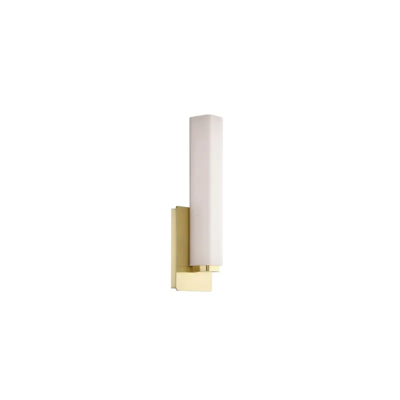 Modern Forms WS-3111-BR 3000K 17 Watt Vogue LED Bathroom Vanity & Wall Light in Brushed Brass