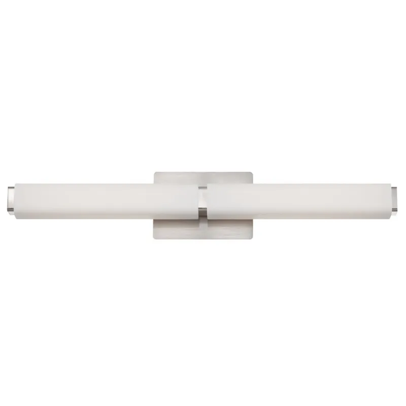 Modern Forms WS-3127-BN 3000K 38 Watt Vogue LED Bathroom Vanity & Wall Light in Brushed Nickel