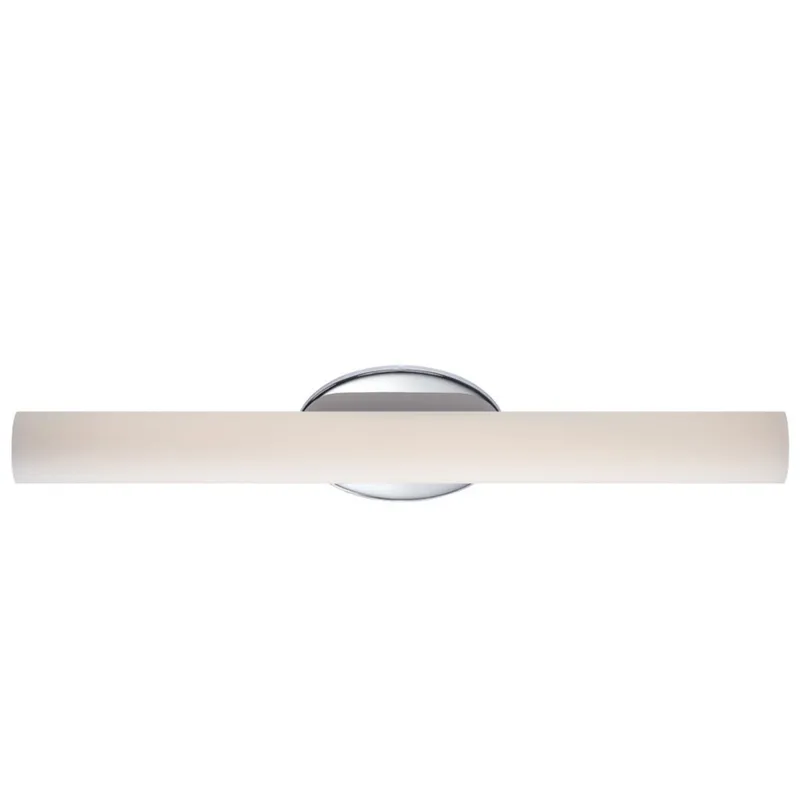 Modern Forms WS-3624-CH 3000K 37.5 Watt Loft LED Bathroom Vanity & Wall Light in Chrome