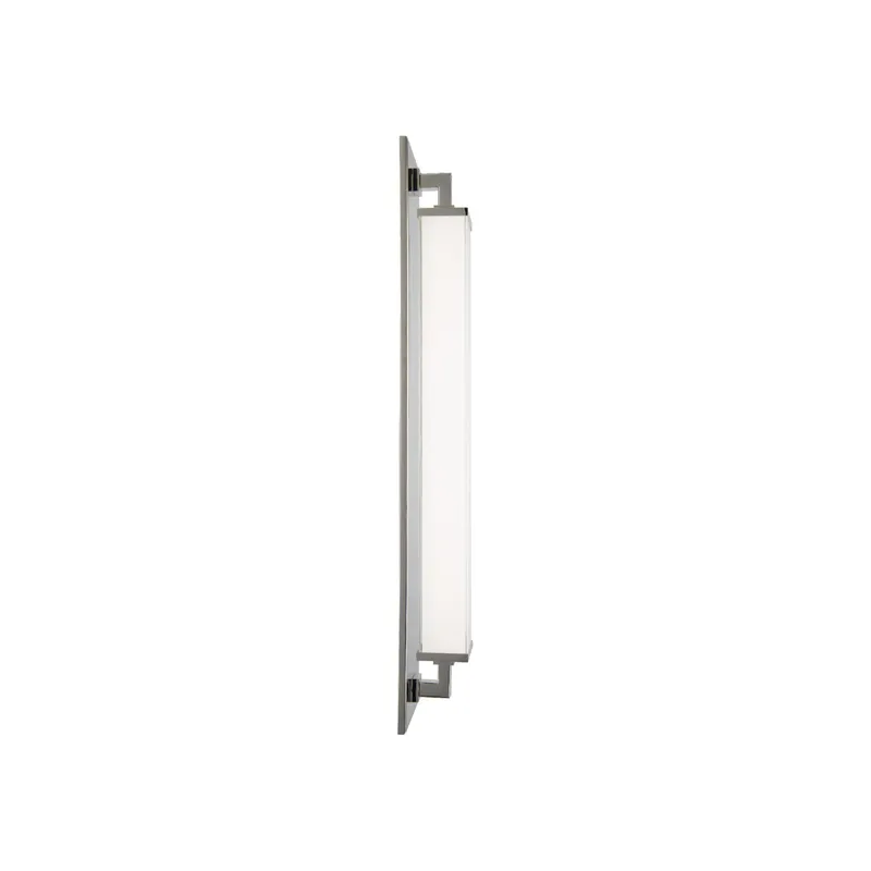 Modern Forms WS-53932-PN 3000K 25 Watt Gatsby LED Wall Sconce in Polished Nickel
