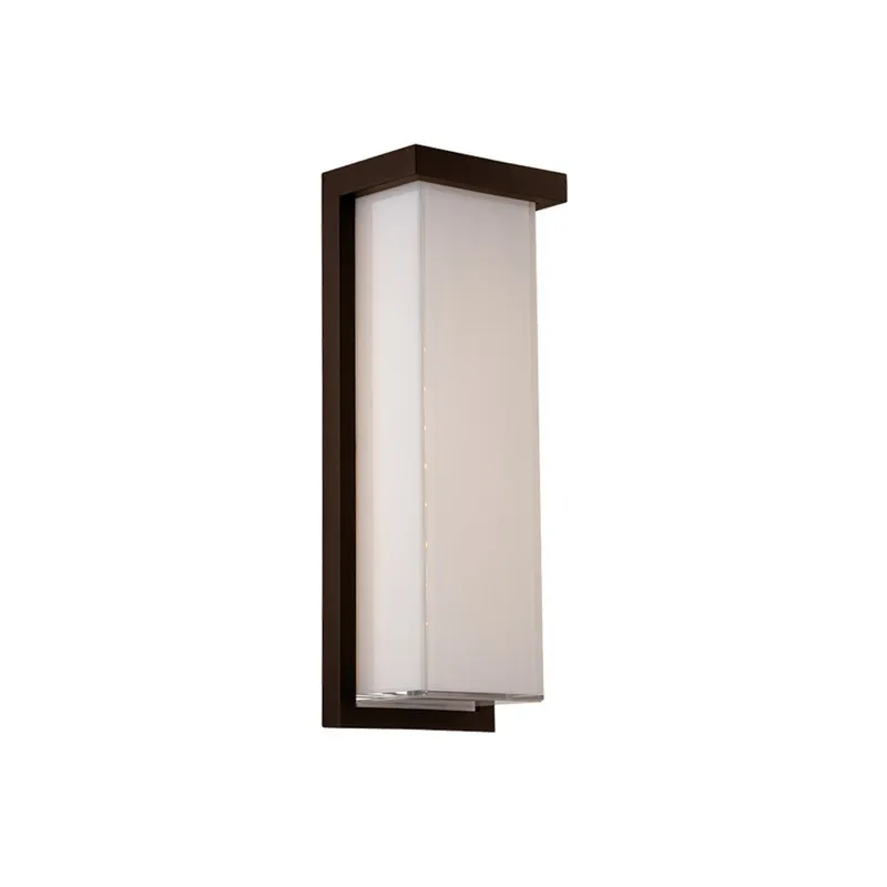 Modern Forms WS-W1414-BZ 3000K 19.5 Watt LEDge LED Wall Light in Bronze