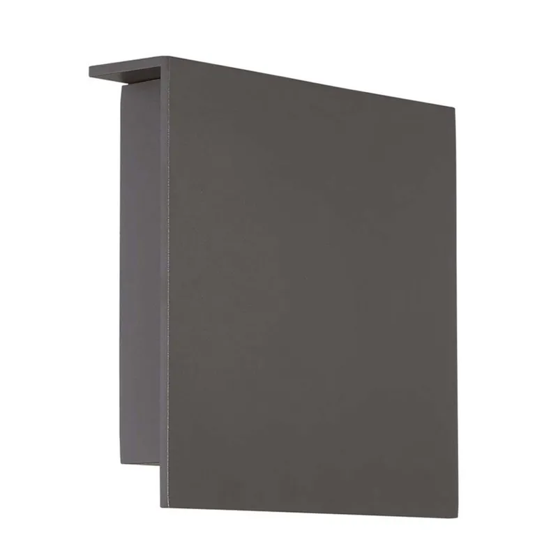 Modern Forms WS-W38610-BZ 3000K 18 Watt Square LED Wall Light in Bronze