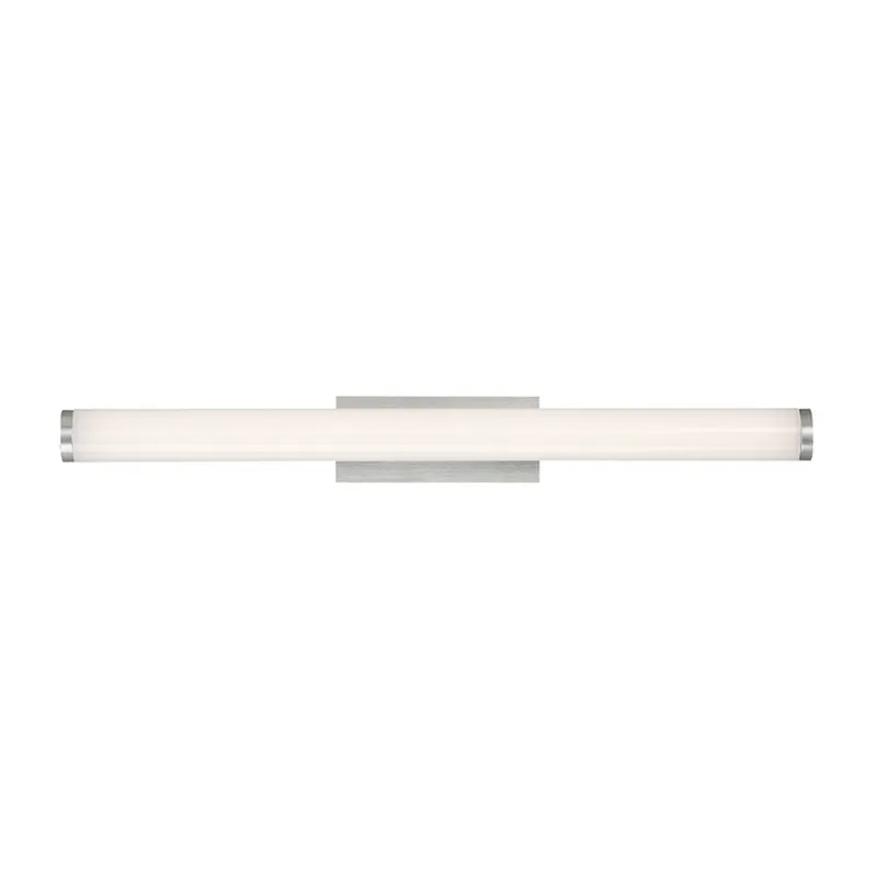 Modern Forms WS-W81625-AL 3500K 20 Watt Sabre LED Bathroom Vanity & Wall Light in Brushed Aluminum