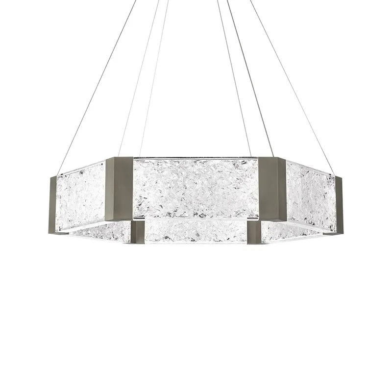 Modern Forms PD-76034-AN 3000K 32 Watt Forever LED Chandelier in Antique Nickel