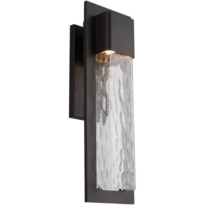 Modern Forms WS-W54020-BZ 3000K 8 Watt Mist LED Outdoor Wall Light in Bronze