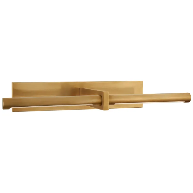 Kelly Wearstler Axis 18" Picture Light in Antique-Burnished Brass Wall Light W18" x H3"
