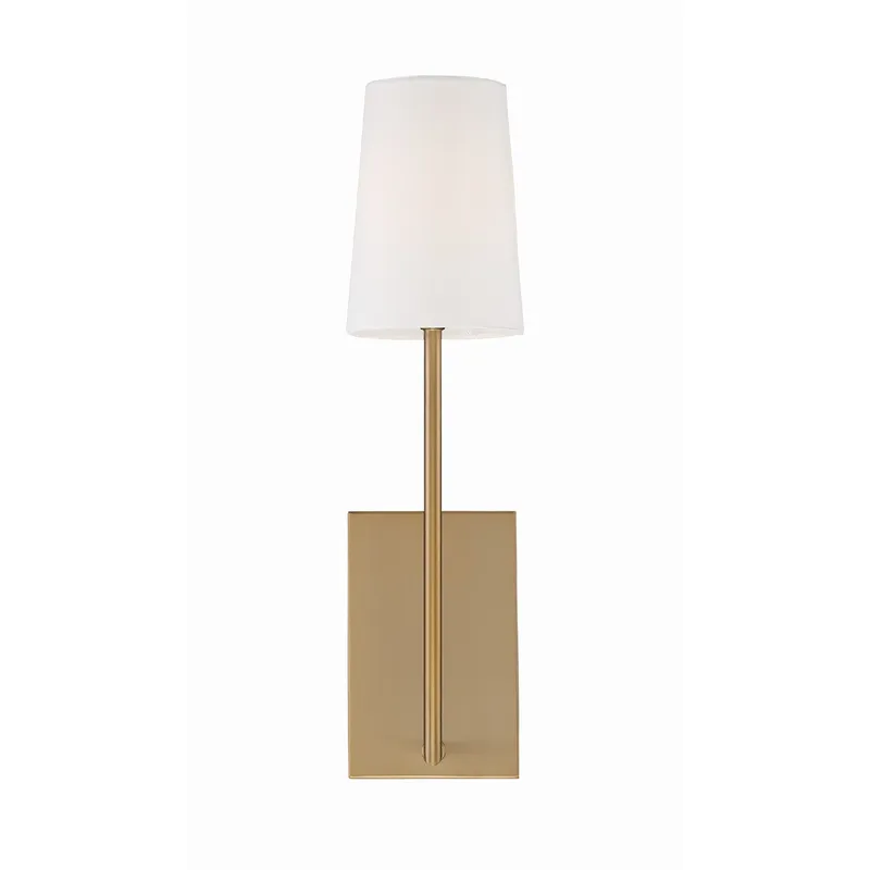 Lena 4.5'' Vibrant Gold Sconce Gold 4.5"W x 18"H x 7"D