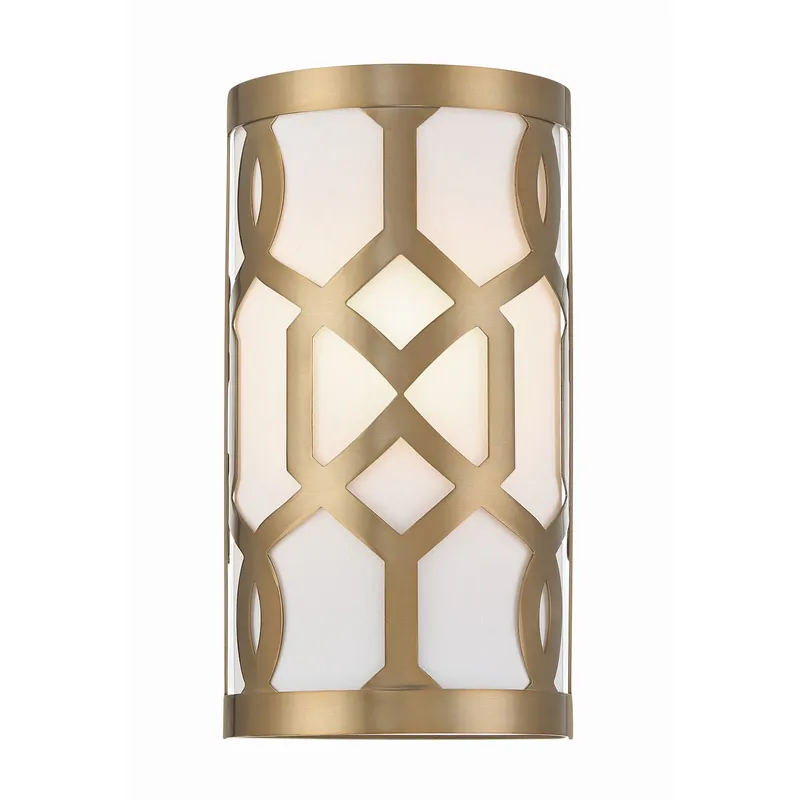 Libby Langdon Jennings 6.5'' Aged Brass Sconce Gold 6.5"W x 12"H x 4"D