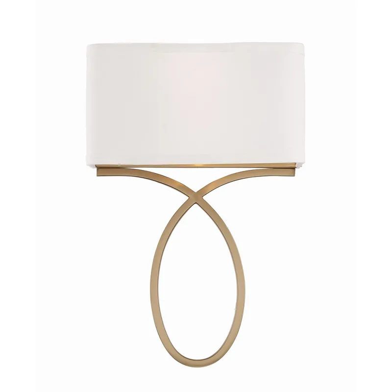 Brinkley 10'' Vibrant Gold Sconce Gold 10"W x 15"H x 4"D