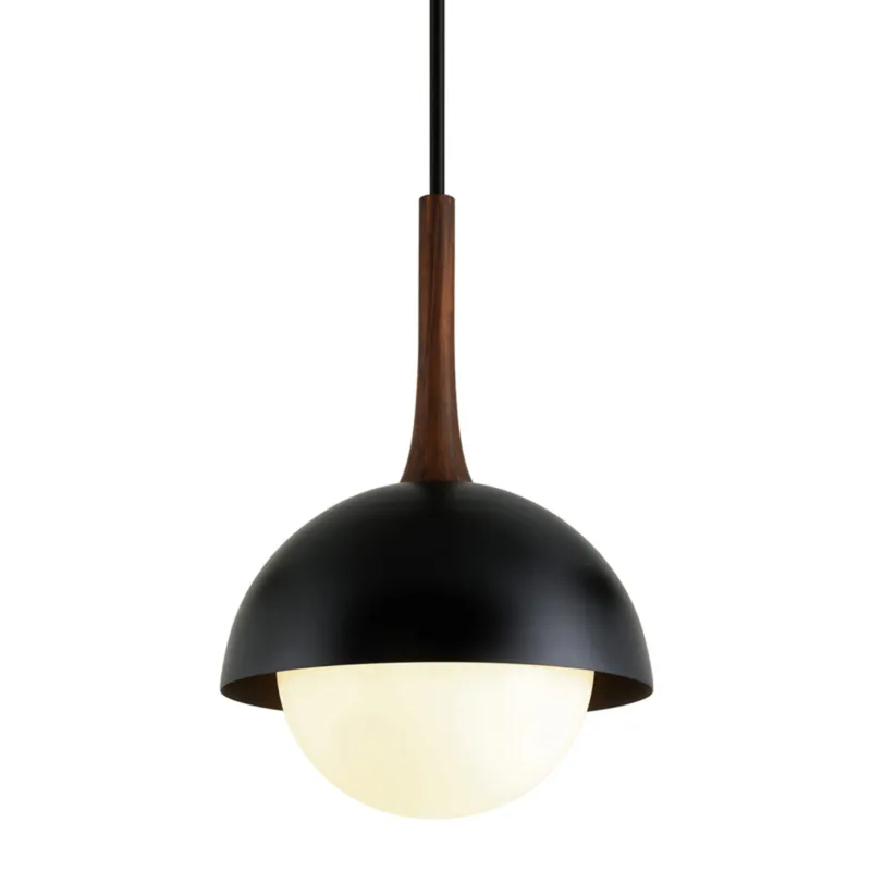Cadet 1-Light Pendant in Soft Black 21W x 32.75H