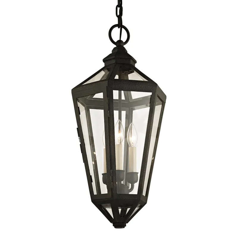 Calabasas 3-Light Exterior Lantern in Vintage Bronze 11.5W x 25.25H