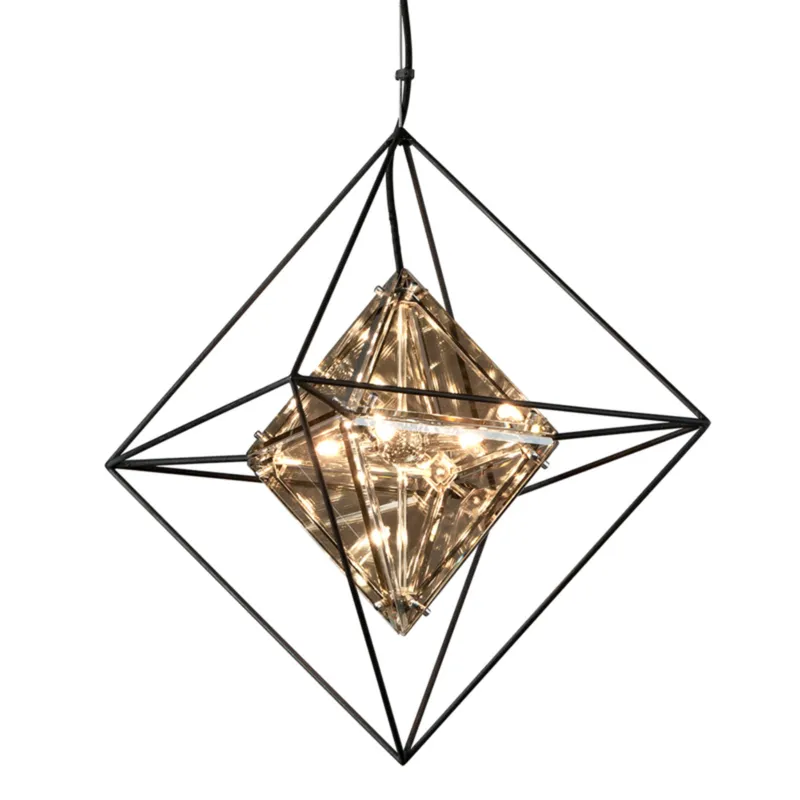 Epic 4-Light Chandelier in Textured Iron 18W x 25.25H