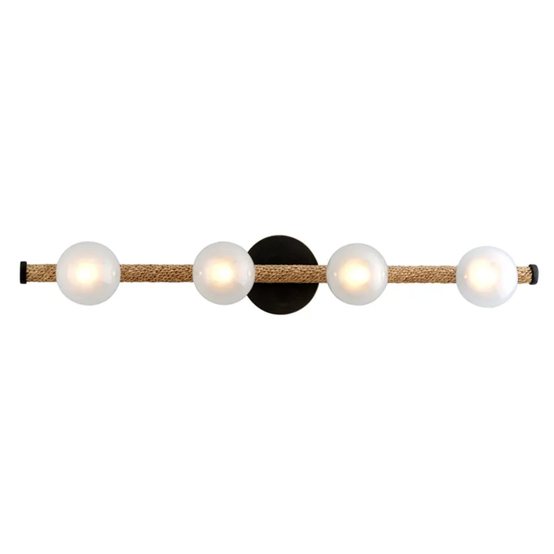 Nomad 4-Light Bath and Vanity in Bronze 32W x 5H