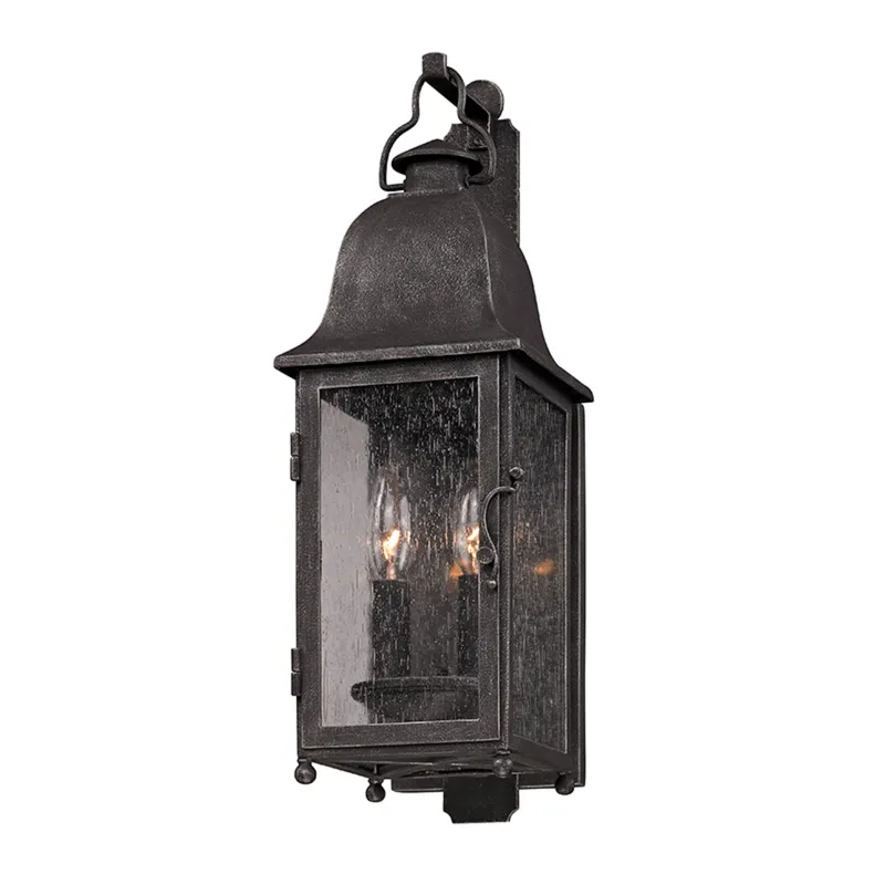 Larchmont 2-Light Exterior Wall Sconce in Vintage Bronze 6W x 18.75H