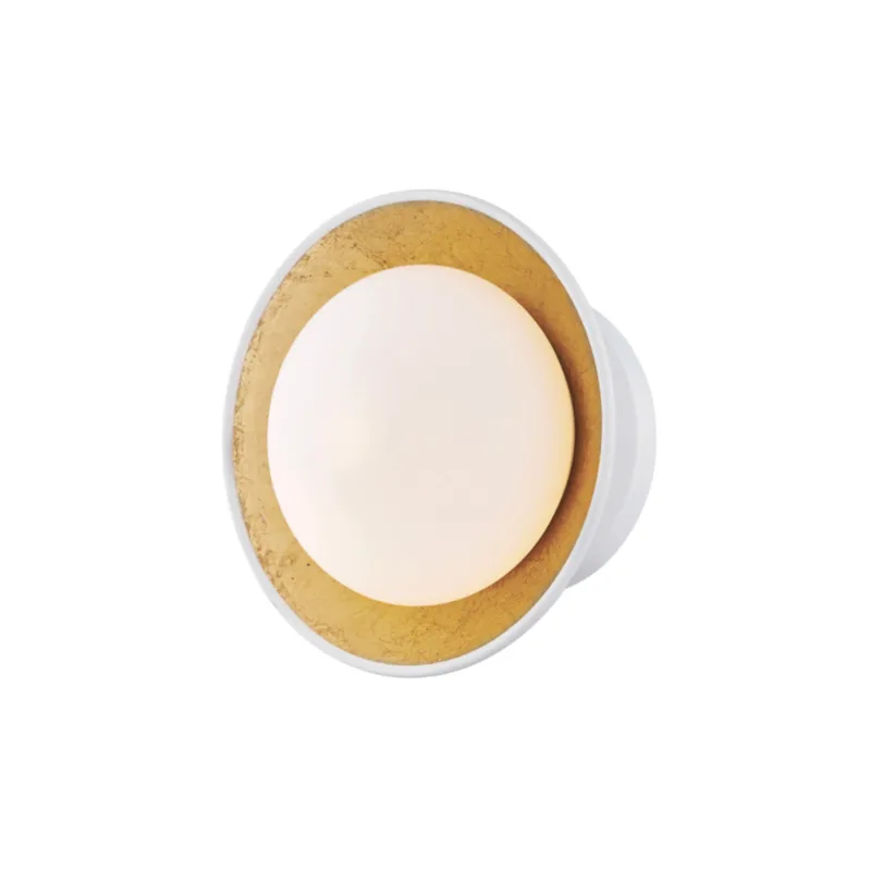 Cadence 1-Light Semi Flush in White 6.75W x 4.25H